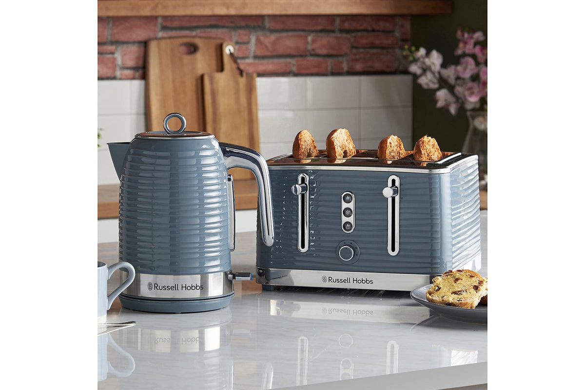 Russell Hobbs Inspire 4 Slice Toaster | 24383 | Grey-9
