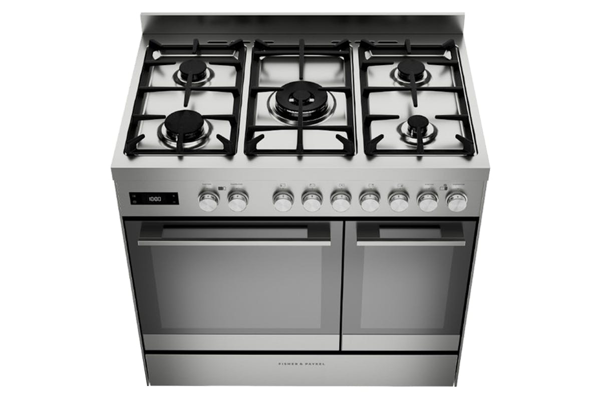 Fisher & Paykel Series 7 90cm Dual Fuel Range Cooker | OR90L7DBGFX2-5