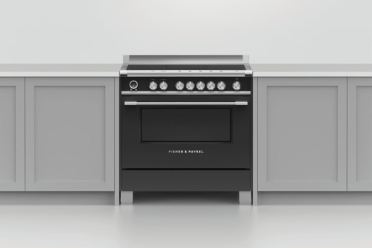 Fisher & Paykel 90cm Induction Range Cooker | OR90SCI6B1 | Black-2