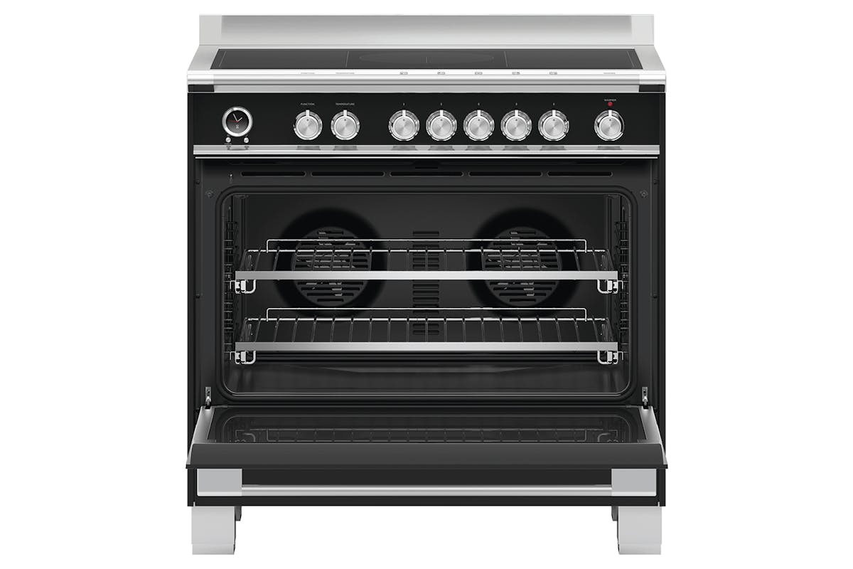 Fisher & Paykel 90cm Induction Range Cooker | OR90SCI6B1 | Black-3