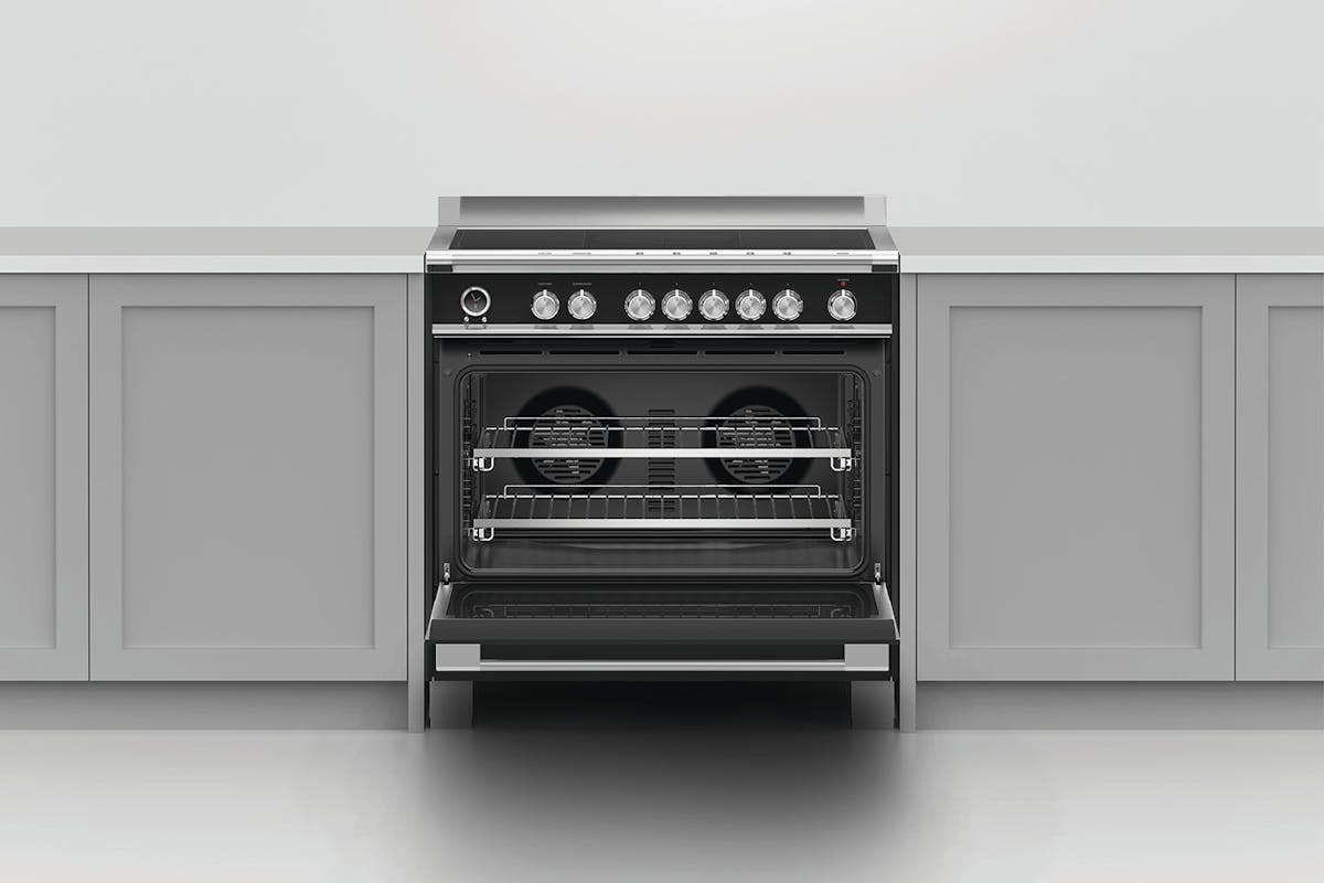 Fisher & Paykel 90cm Induction Range Cooker | OR90SCI6B1 | Black-6