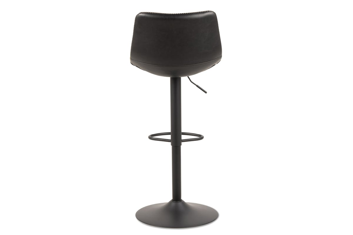 Oregan Bar Stool | Gas Lift | Black-13