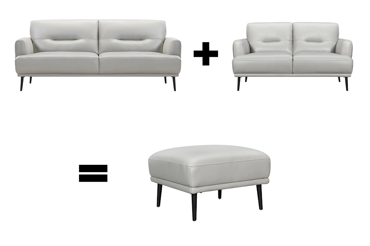 Orio Sofa Bundle 3 + 2 + Free Footstool
