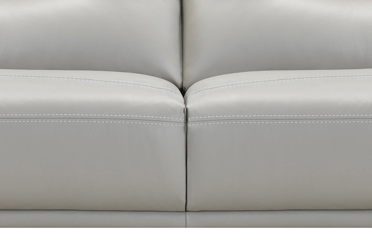 Orio 3 Seater Sofa | Leather | Dove-5