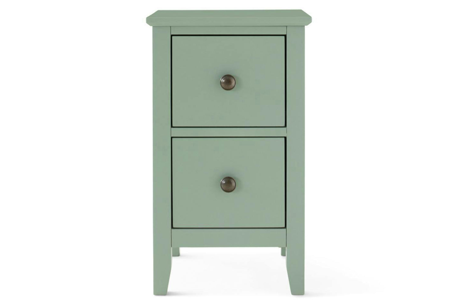 Otto Bedside Table | 2 Drawer | Green