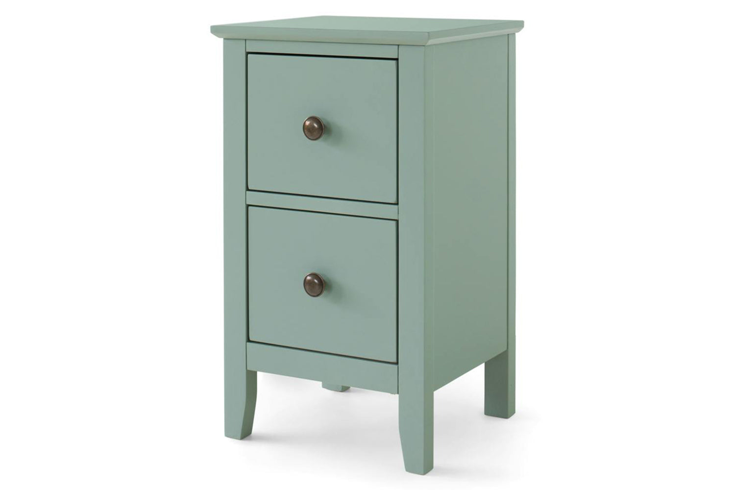 Otto Bedside Table | 2 Drawer | Green-2