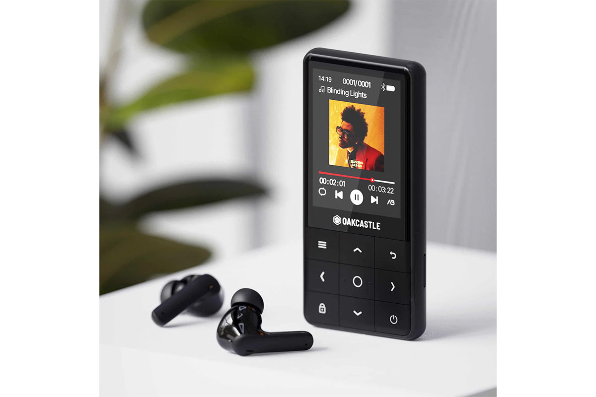 Majority Oakcastle MP300 Pocket MP3 Player | Black-2