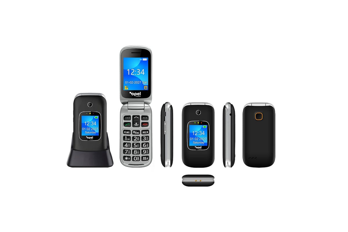 Opel Mobile Flip Phone 6 | 128MB | 4G | OMFP622BEU-8