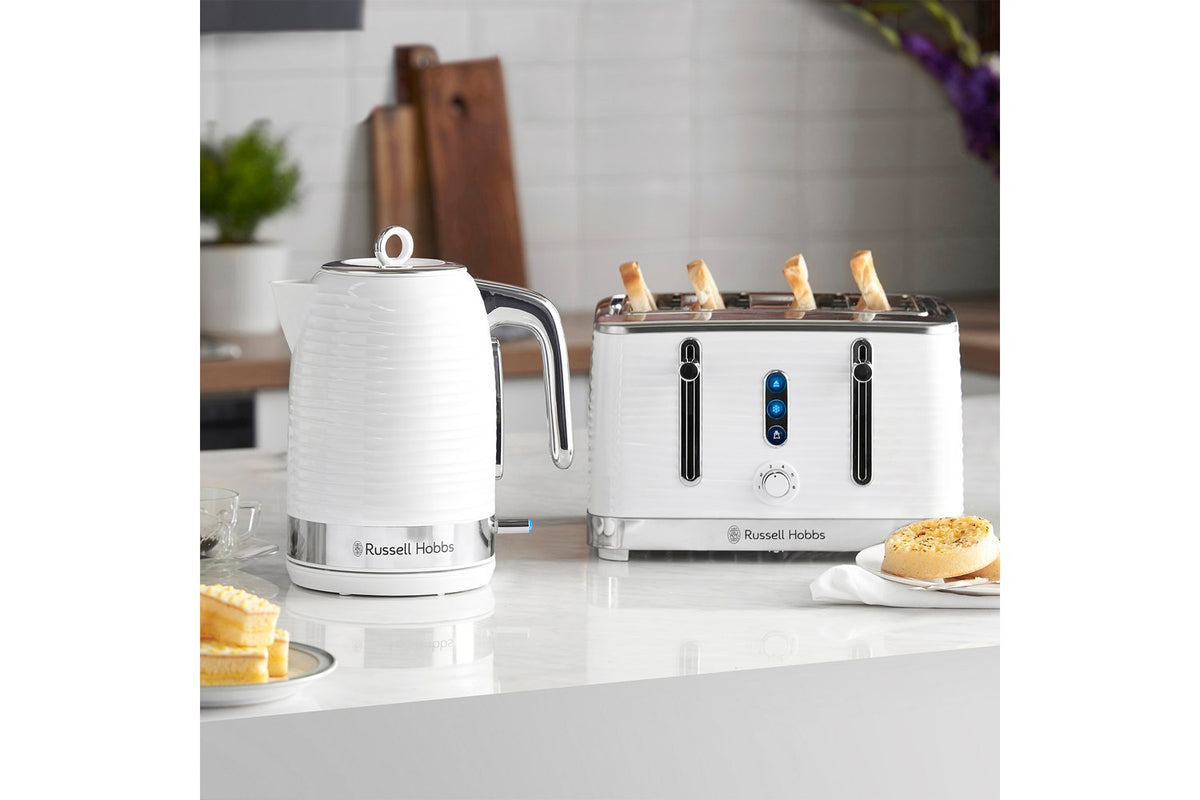 Russell Hobbs Inspire 4 Slice Toaster | 24380 | White-10