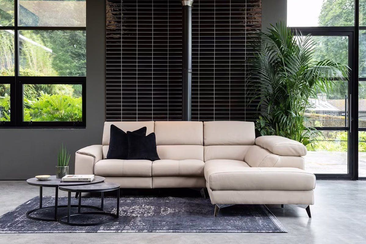 Orlando Chaise Sofa | Cream-2