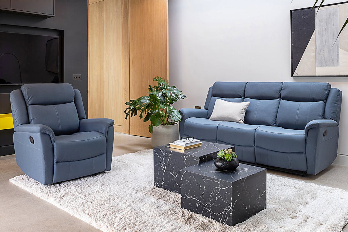 Otto Armchair | Manual Recliner | Midnight Grey-2