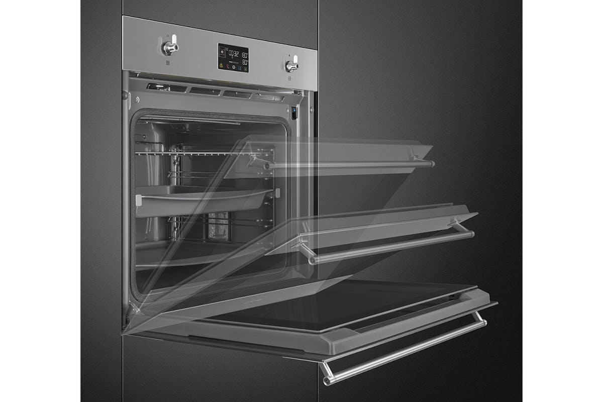 Smeg Classic Built-in Electric Single Oven | SOP6302S2PX | Stainless Steel-8