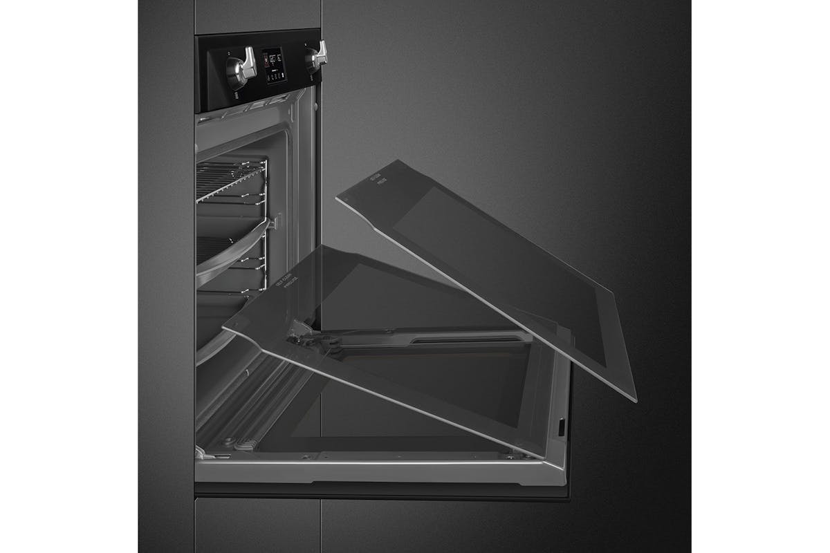 Smeg Victoria Built-in Single Steam Oven | SOP6902S2PN | Black-7