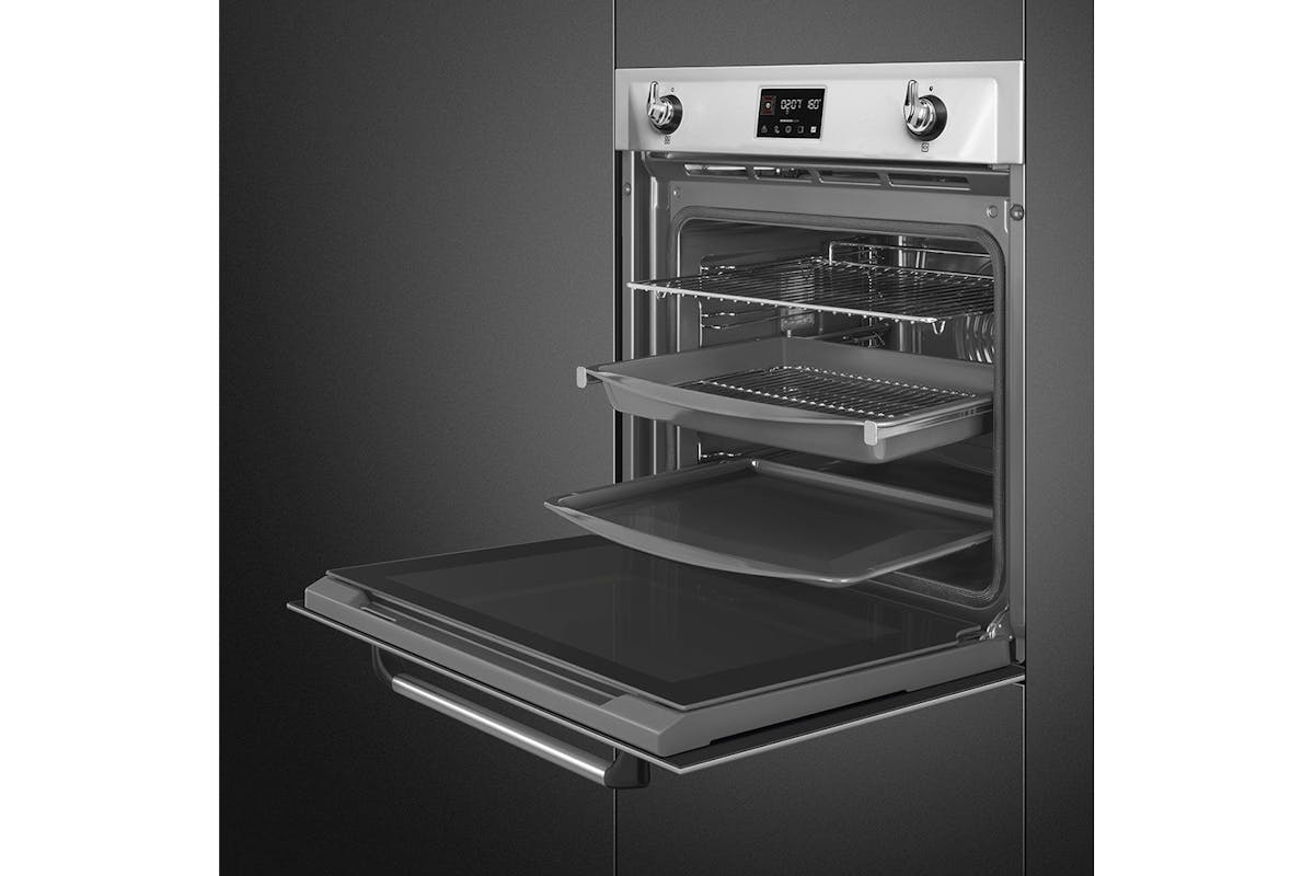 Smeg Victoria Built-in Single Steam Oven | SOP6902S2PX | Stainless Steel-4