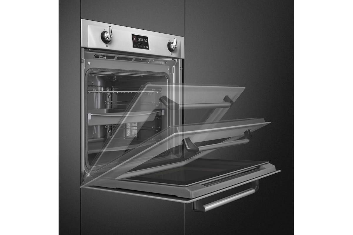 Smeg Victoria Built-in Single Steam Oven | SOP6902S2PX | Stainless Steel-8