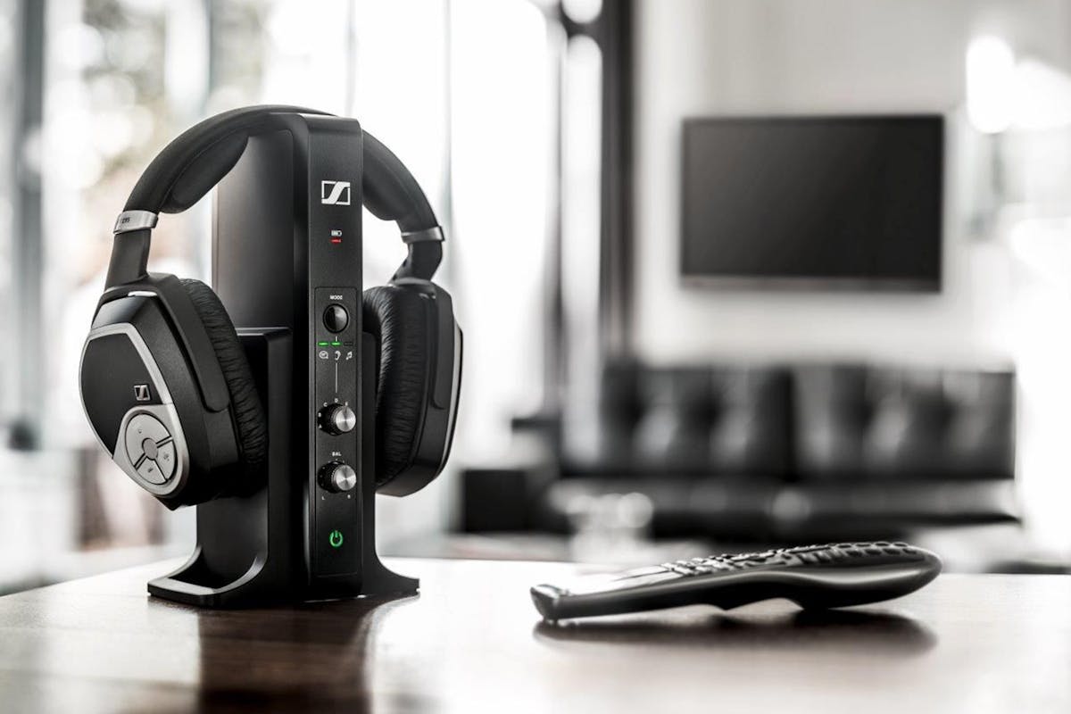 Sennheiser RS 195 Over-Ear Wireless Headphones | Black-2