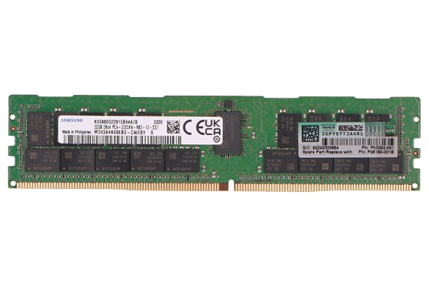 Hewlett Packard Enterprise SPS-DIMM 32GB PC4-2933-R 2Gx4