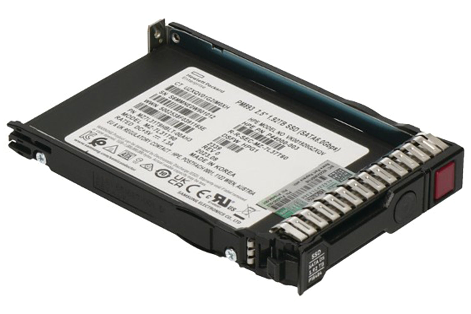 Hewlett Packard Enterprise 1.92TB SATA SSD 2.5