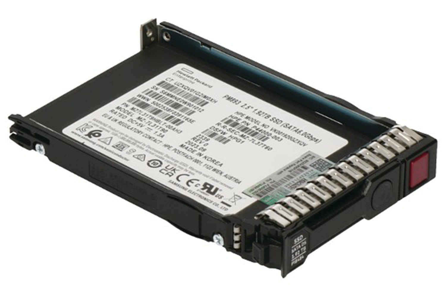 Hewlett Packard Enterprise 1.92TB SATA SSD 2.5