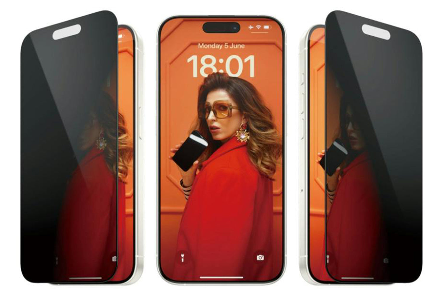 PanzerGlass iPhone 15 Pro Privacy Screen