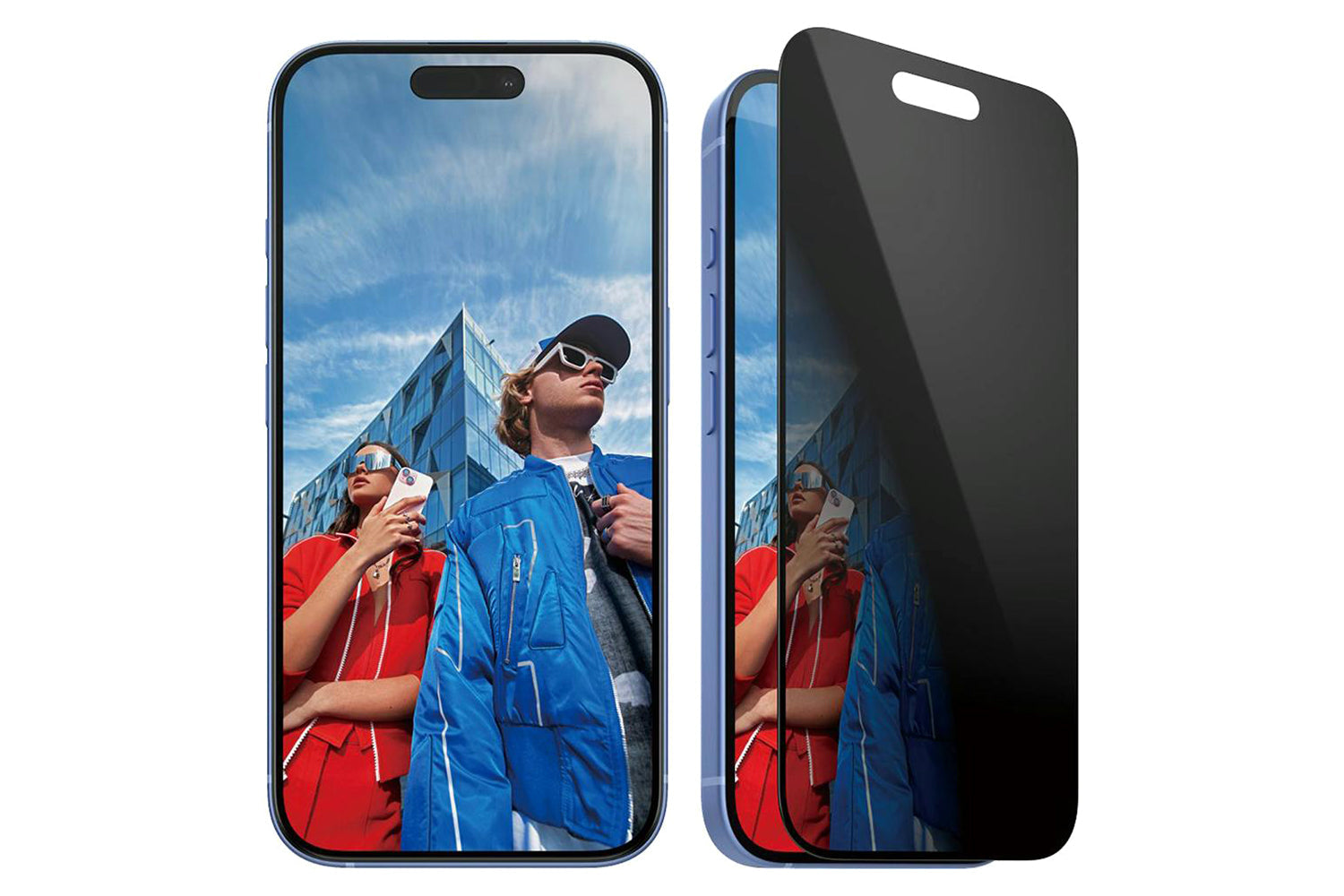 PanzerGlass iPhone 16 & 15 Ultra-Wide Fit Privacy Screen Protector