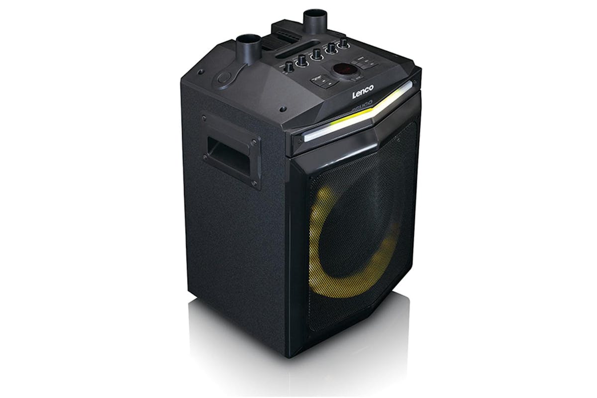 Lenco | Bluetooth Party Speaker | With Light Column And 2 Mic-2