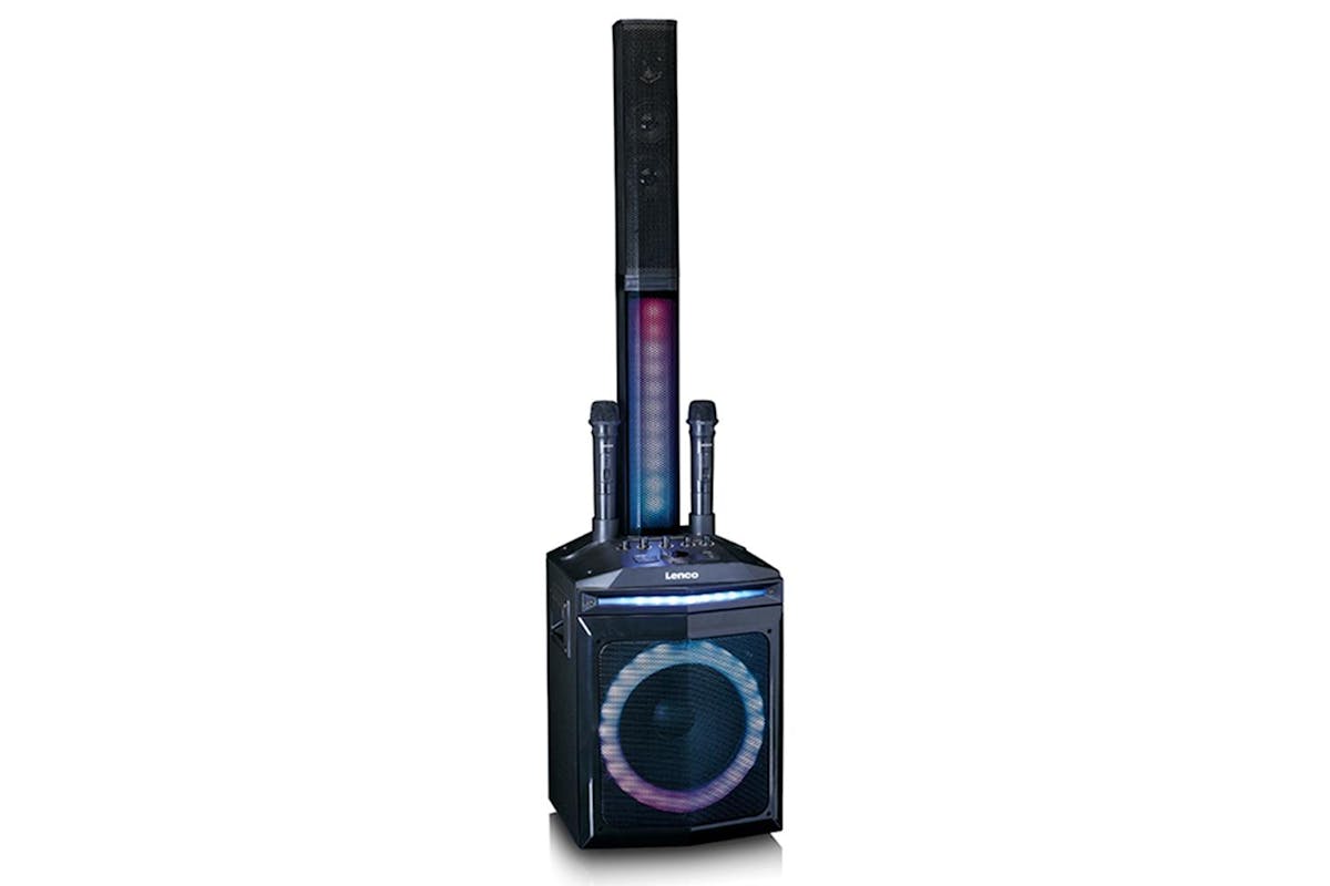 Lenco | Bluetooth Party Speaker | With Light Column And 2 Mic-8