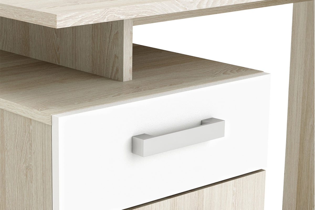 Blokty Malicia Desk | 1 Drawer | Oak Effect-7