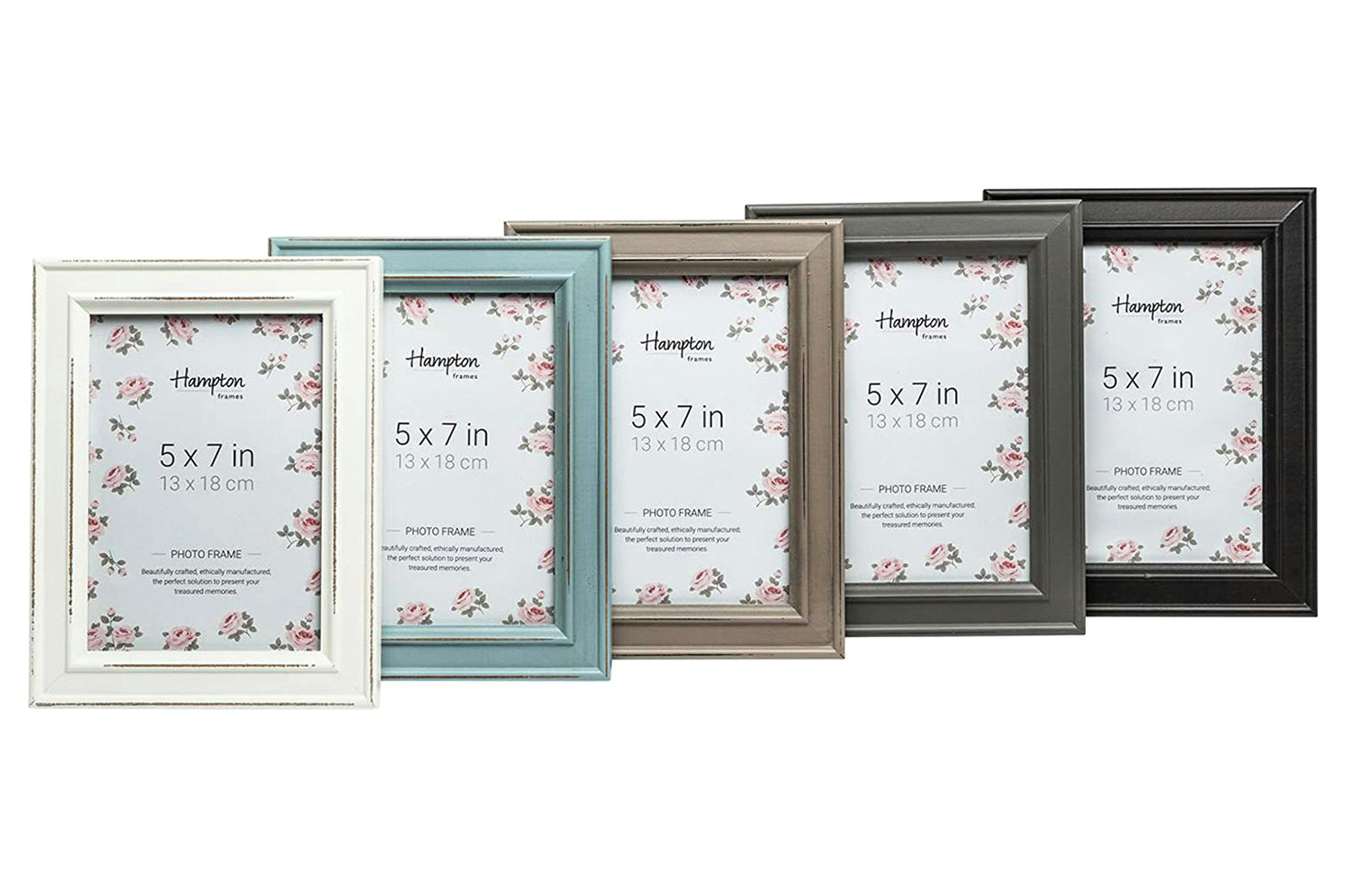 Paloma 5x7" Photo Frame | Grey-4