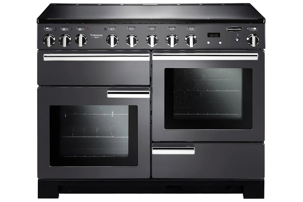 Rangemaster Professional Deluxe 110cm Electric Range Cooker | PDL110EISL/C | Slate