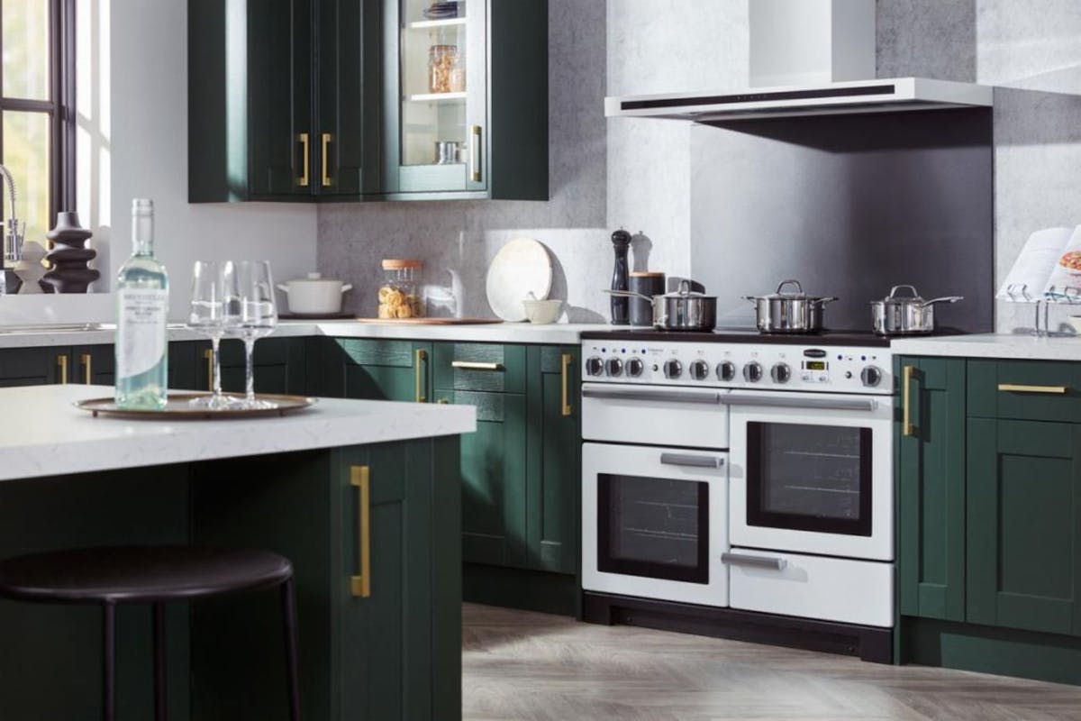 Rangemaster Professional Deluxe 110cm Electric Range Cooker | PDL110EIWH/C | White-2