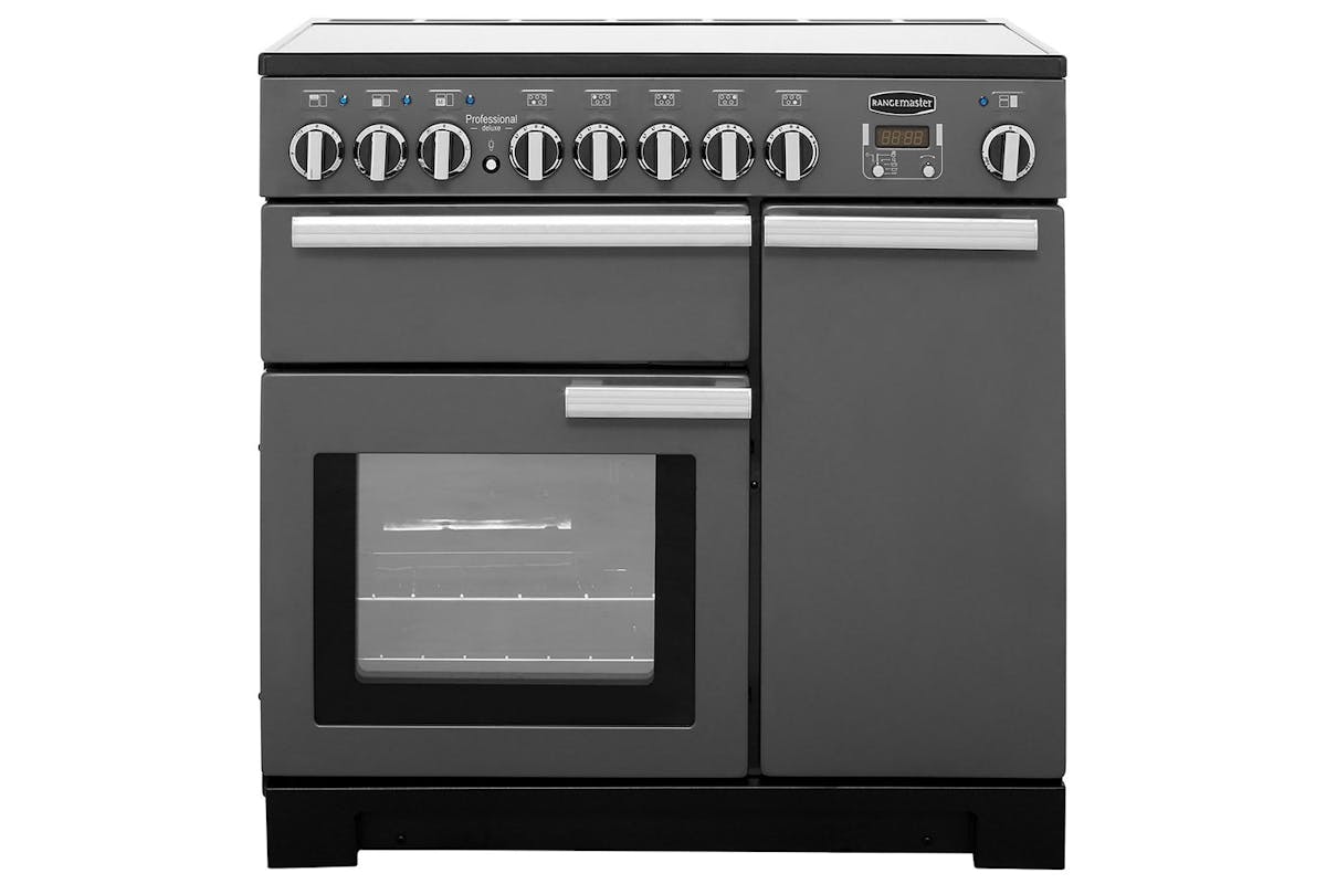 Rangemaster Professional Deluxe 90cm Electric Range Cooker | PDL90EISL/C | Slate