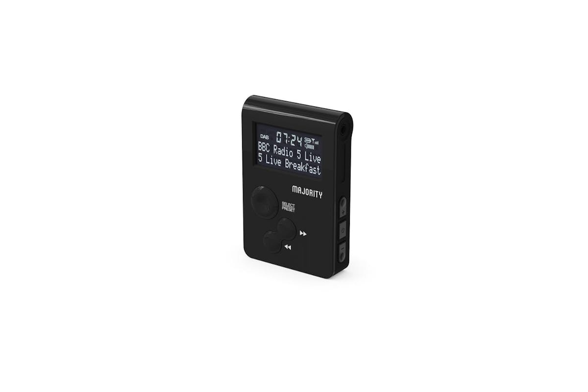 Majority Petersfield Go Pocket Dab/fm Portable Radio