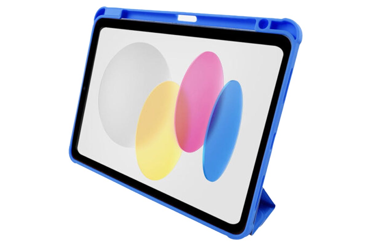 Pomologic iPad Air 11 BookFold Clear + Pencil Holder (A16) | Blue-3