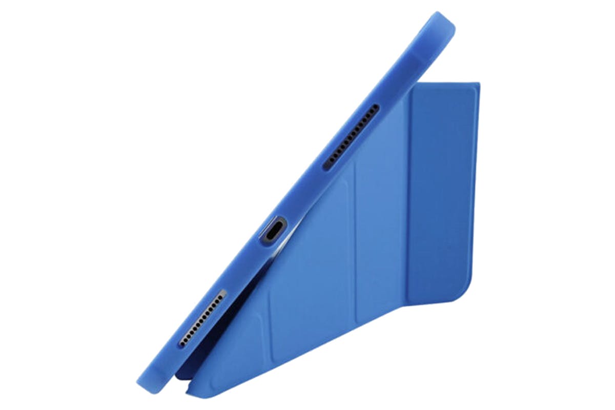 Pomologic iPad Air 11 BookFold Clear + Pencil Holder (A16) | Blue-6