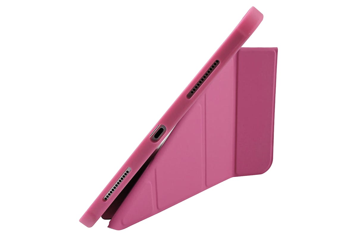 Pomologic iPad Air 11 BookFold Clear + Pencil Holder (A16) | Pink-6