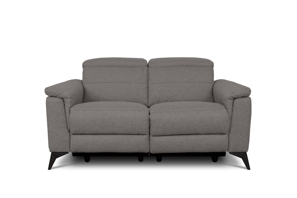 Penny 2 Seater Sofa | Power Recliner | Fabric | Grey-13