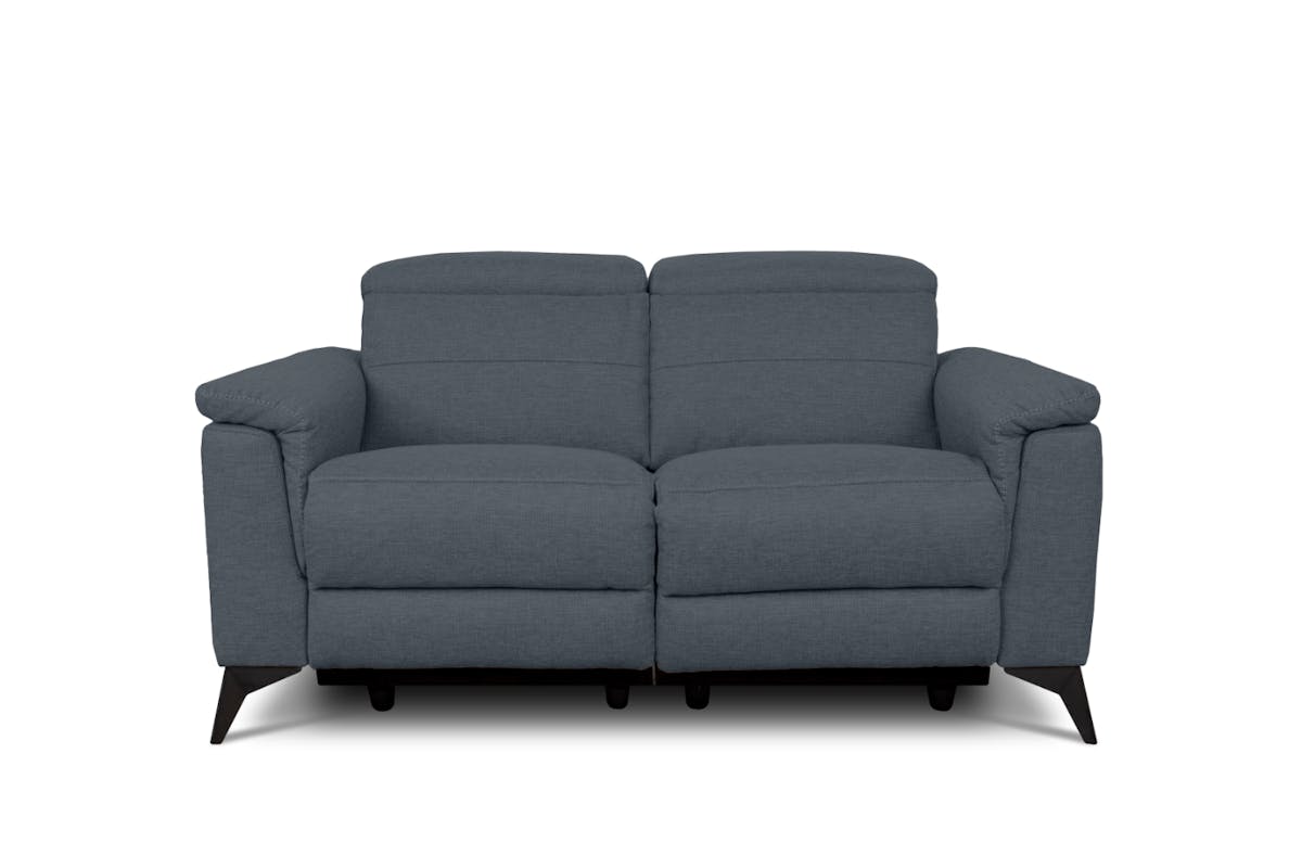 Penny 2 Seater Sofa | Power Recliner | Fabric | Grey-11