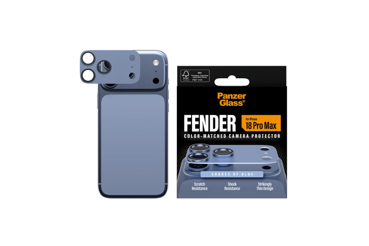 PanzerGlass iPhone 18 Pro Max Fender Camera Protector | Shades of Blue-3