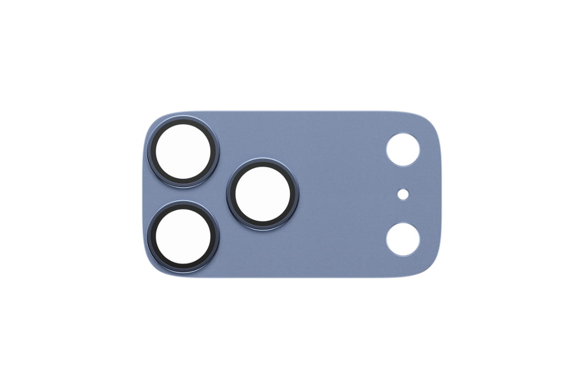 PanzerGlass iPhone 18 Pro Max Fender Camera Protector | Shades of Blue