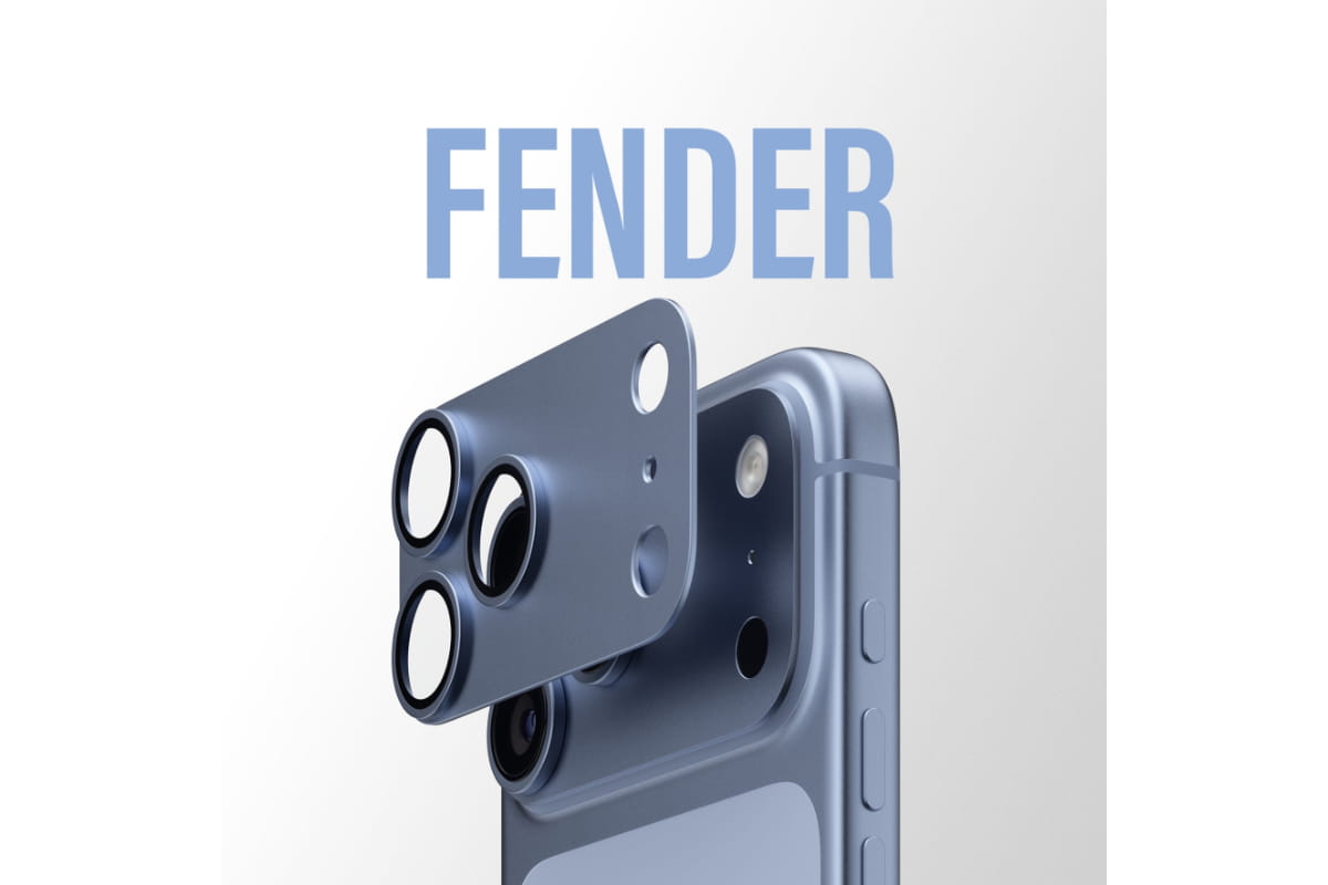 PanzerGlass iPhone 18 Pro Max Fender Camera Protector | Shades of Blue-7