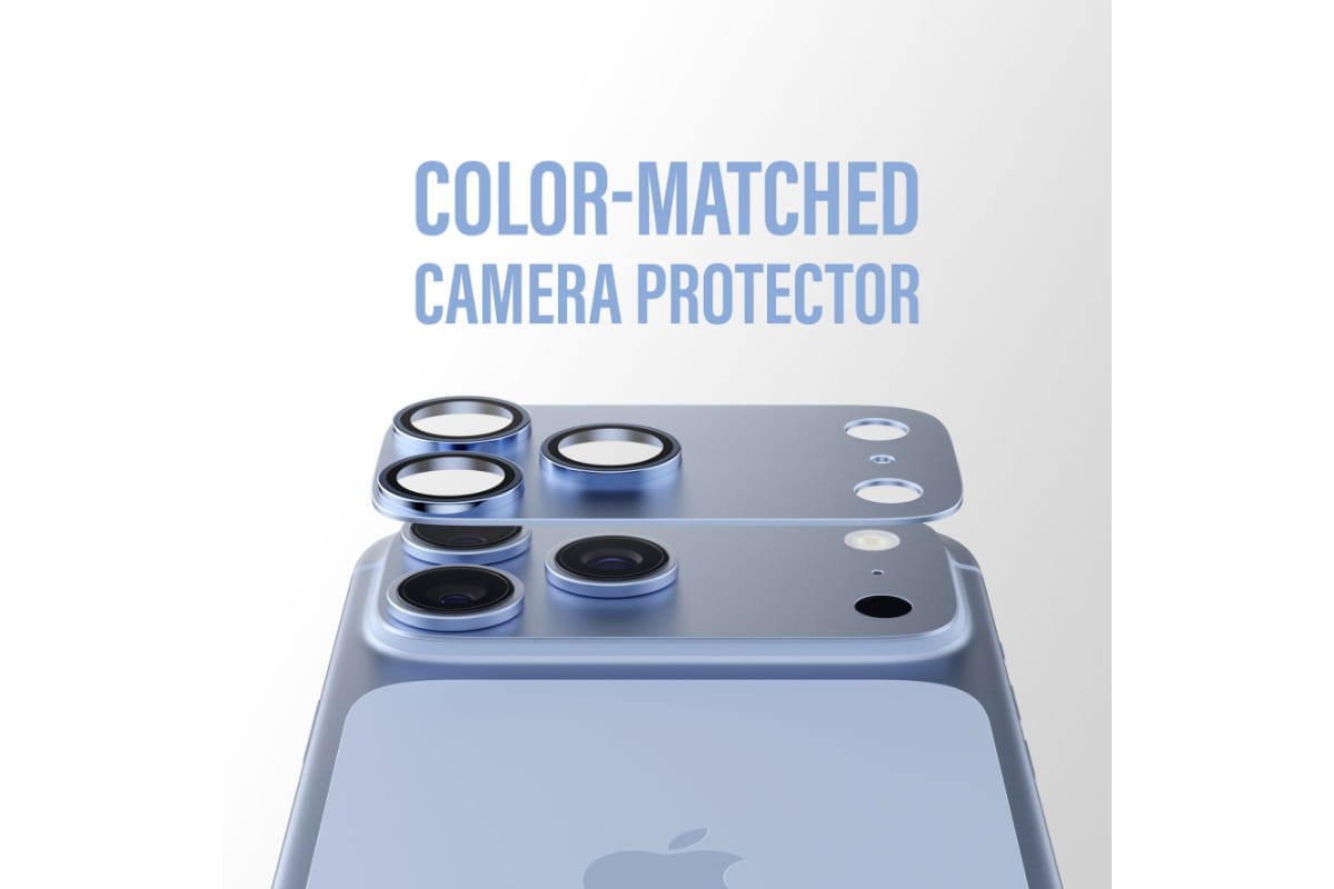PanzerGlass iPhone 18 Pro Max Fender Camera Protector | Shades of Blue-8
