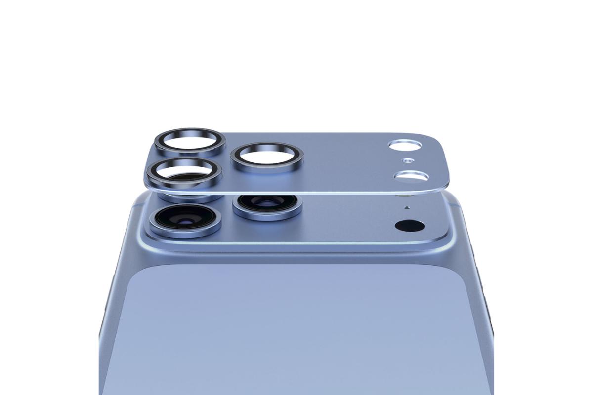 PanzerGlass iPhone 18 Pro Fender Camera Protector | Shades of Blue-2