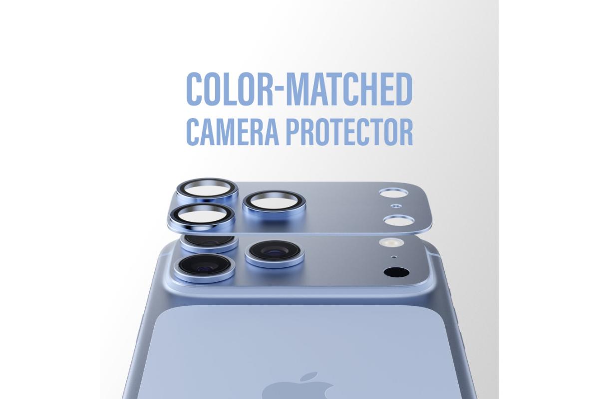 PanzerGlass iPhone 18 Pro Fender Camera Protector | Shades of Blue-10