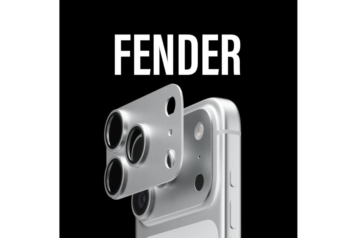 PanzerGlass iPhone 18 Pro Fender Camera Protector | Silver-11