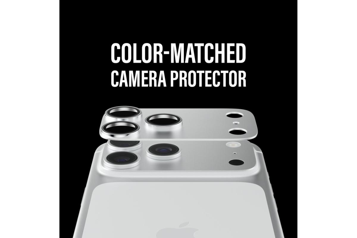 PanzerGlass iPhone 18 Pro Fender Camera Protector | Silver-12