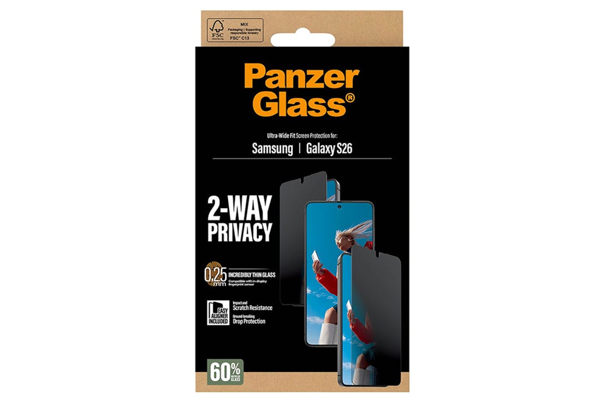 PanzerGlass Samsung Galaxy S26 Ultra-Wide Fit 2 Way Privacy Screen Protector-3