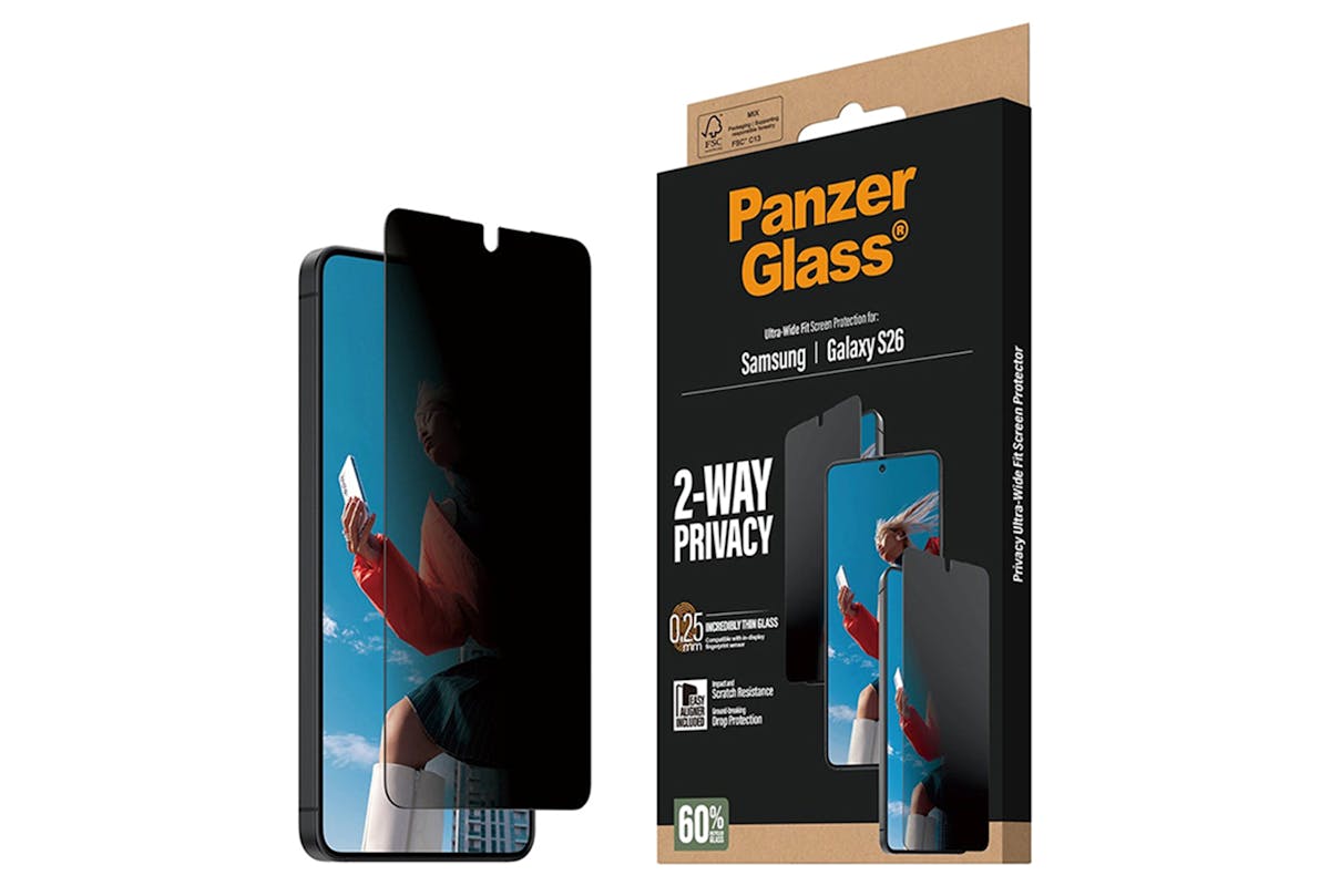 PanzerGlass Samsung Galaxy S26 Ultra-Wide Fit 2 Way Privacy Screen Protector-7