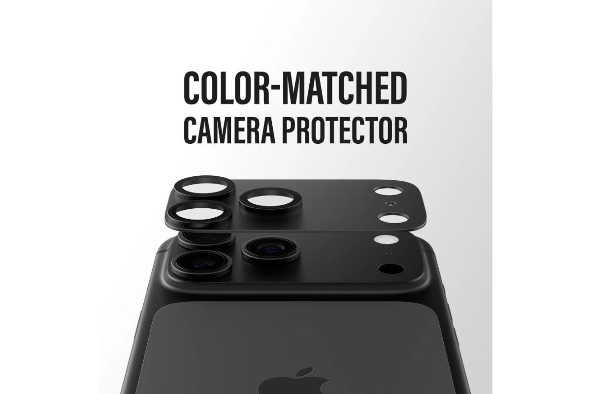 PanzerGlass iPhone 18 Pro Fender Camera Protector | Shades of Grey-11