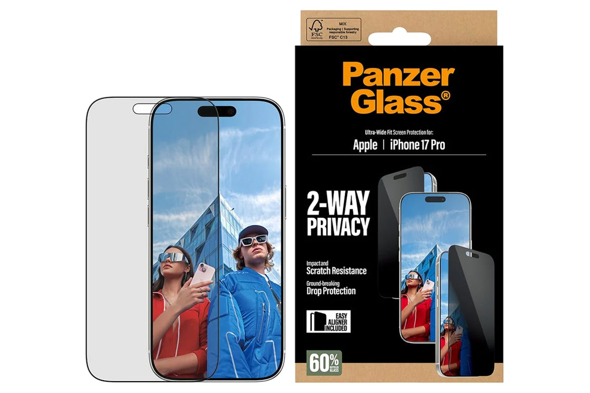 PanzerGlass iPhone 17 Pro Ultra-Wide Fit 2 Way Privacy Screen Protector-2